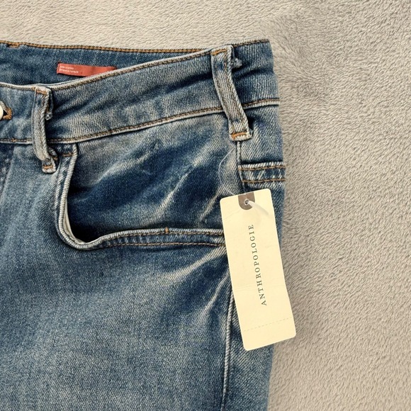 Anthropologie x Pilcro Jeans Bootcut Flare Blue Wash Denim Pants Womens size 29 - Picture 8 of 16
